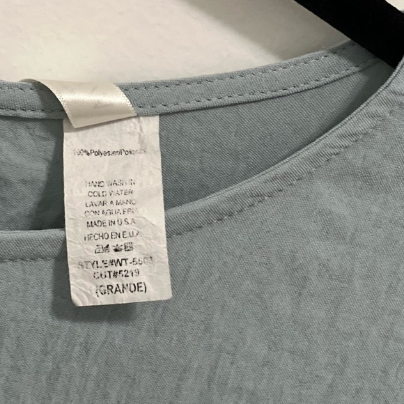 Westmccn Boxy Green and Blue Short Sleeve T-Shirt.  #059 - Picture 6 of 6